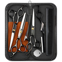 Wenshall hair-cutting-scissors overall-set for professional and home grooming.