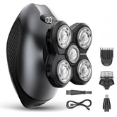 WEQOEE electric razor 5D head close-up for a precise, irritation-free shave.