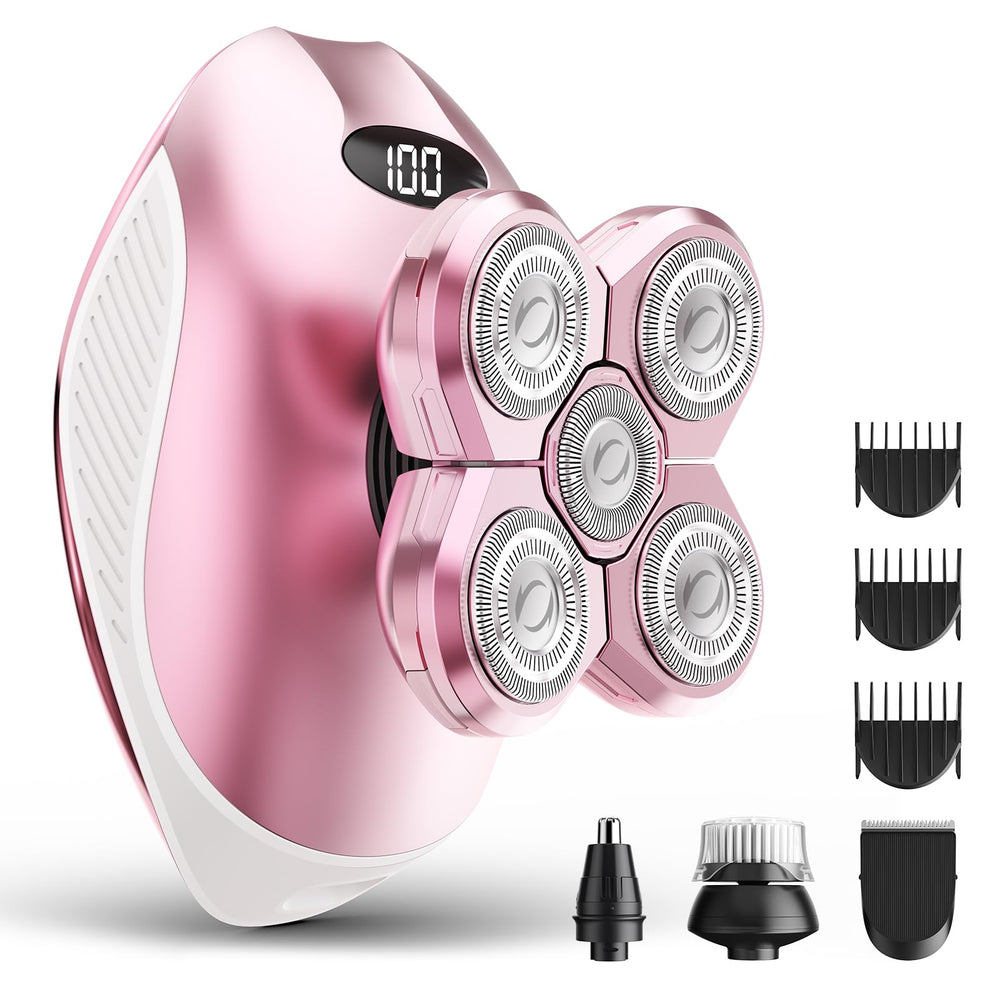 WEQOEE electric razor women front view for on-the-go grooming.