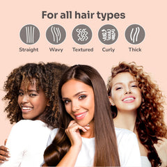 Wet Brush Go Green Intelliflex bristles detangle to leave hair smooth and shiny