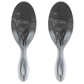Wet Brush Original Detangler black watercolor waves closeup bristles enable gentle detangling
