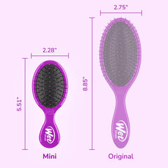 Wet Brush Squirt Detangling Brush mini pack image for travel-friendly detangling