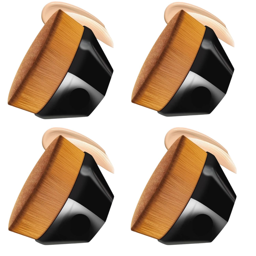 WEU SS4-Piece brush set with hexagonal handle for secure grip and smooth application