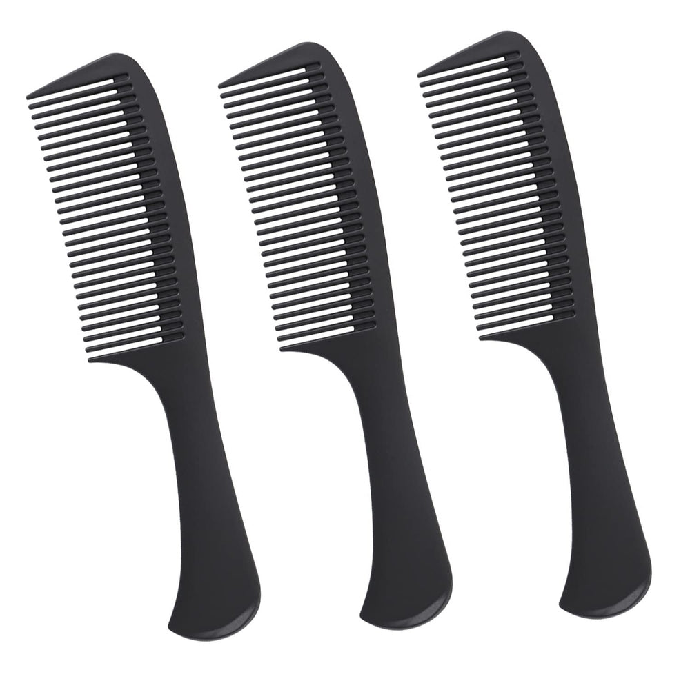 WEXNECOWKZ wide-tooth comb detangling large teeth for curly and wet hair.