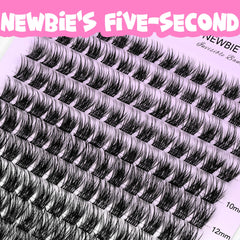 VEYESBEAUTY lash cluster tweezers ready for precise placement.