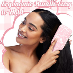 Weysat ergonomic handle close-up emphasizes palm-aligned grip for comfortable long-use grooming.