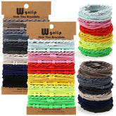 Wgniip boho hair ties style-1 bracelet-on-wrist for versatile everyday wear