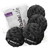 WhaleLife loofah outer-layer closeup showing exfoliating texture for refreshed skin.