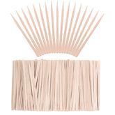 Whaline small wax sticks with wood spatula tip for precise eyebrow and facial hair removal.