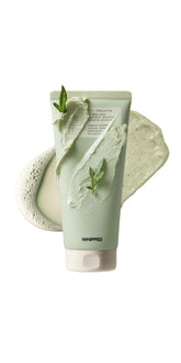 Whipped Semo face wash bottle-front for oil control and clarity
