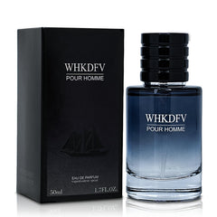 WHKDFV cologne bottle pour captures lemon-pepper scent for swift, lasting freshness.