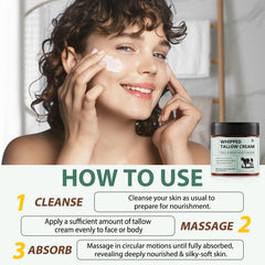 WHLH & WELL-BEING honey and beeswax balm application closeup showing soothing, simple, all-skin-types moisturizer