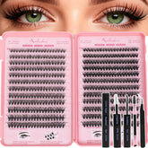 WIGICD lash clusters kit soft-band DCurl 9-16mm for comfortable at-home styling