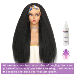 WIGNEE headband wig adjustable cap inside view demonstrates secure fit