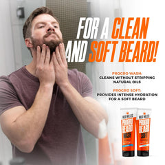 Wild Willies beard conditioner bottle closeup showing all-natural formula for daily conditioning