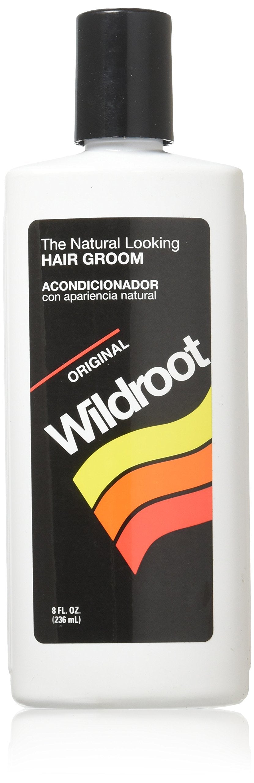 Wild Root Original Hair Groom bottle closeup for smooth, natural styling.
