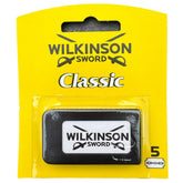 Wilkinson Sword Classic double-edge blades box — premium packaging for a smooth, close shave