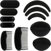 Willbond 11pcs hair bump sponge set package shows versatile volume for updos.