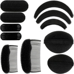 Willbond 11pcs hair bump sponge set package shows versatile volume for updos.