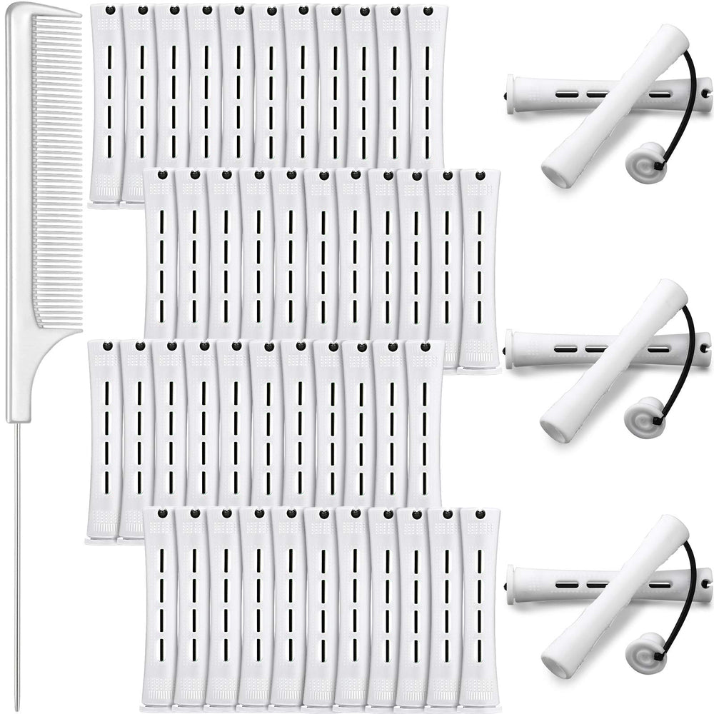 WILLBOND 48 plastic perming rods for DIY salon-worthy curls