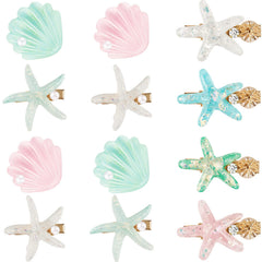 WILLBOND starfish hair clip adds coastal sparkle to beach-ready looks