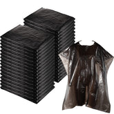 Willbond disposable salon cape coverage protects clothes during hair coloring sessions.