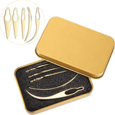 WILLBOND dreadlock tools gold box set ready for organized maintenance.