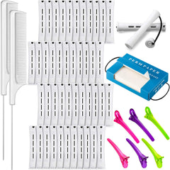 WILLBOND perm rods assembled for versatile home curling sessions