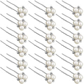 Willbond pearl hair pin-1 adds wedding-day sparkle for elegant hairstyles.
