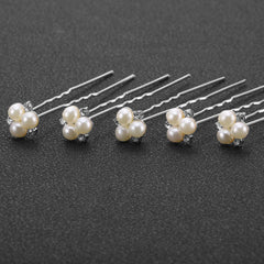 Willbond pearl hair pin-3 secures curls with comfortable, lasting hold.