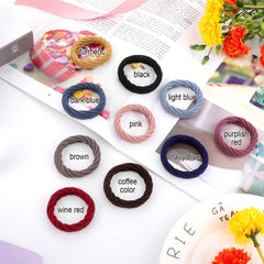 Willbond seamless hair ties four styles in vibrant colors for versatile outfits
