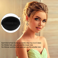 Willbond volume hair base clip assembly demonstrates easy root lift.