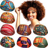 Willbond wide African headband pack on model for versatile daily styling