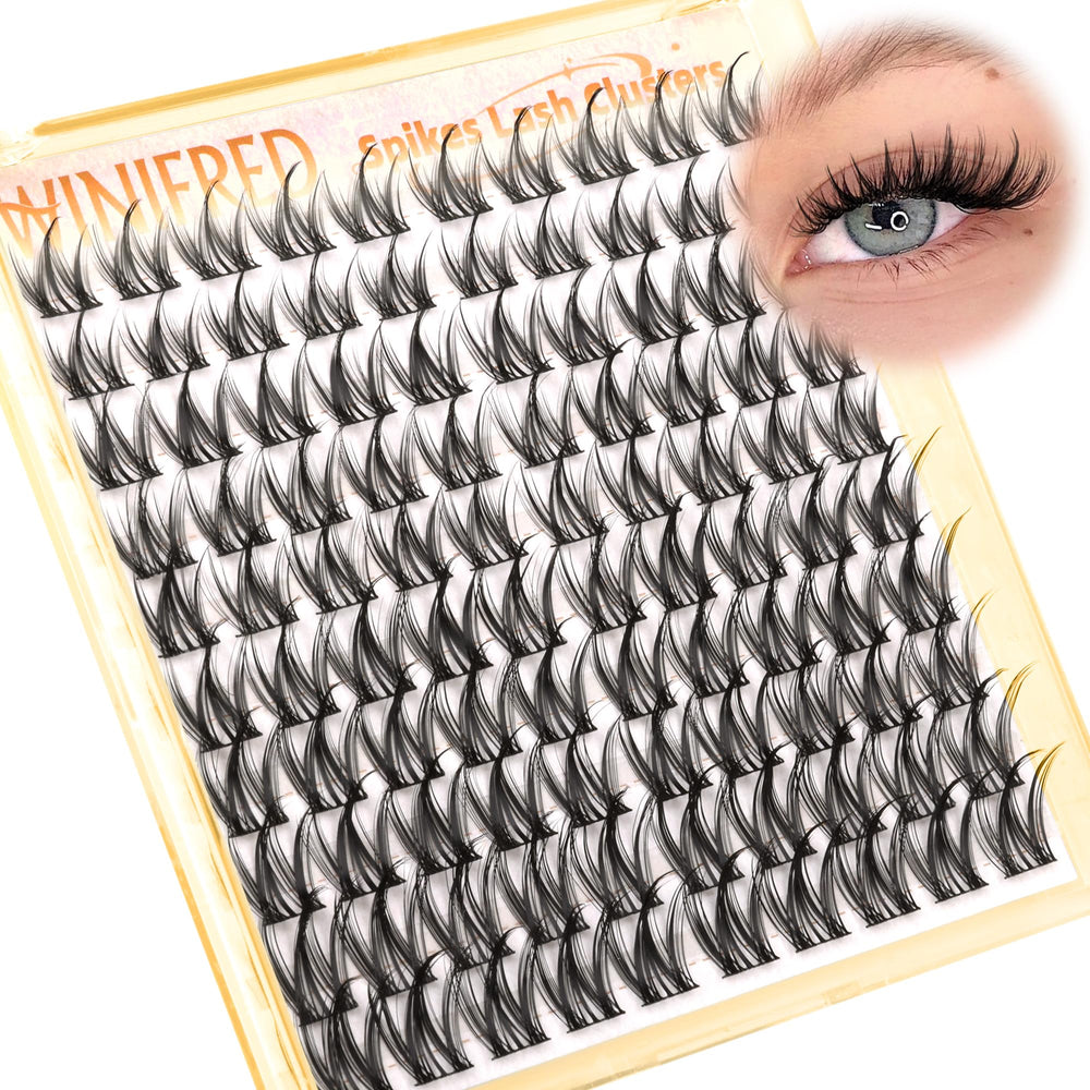 Winifred manga lash clusters natural look 10-16mm for seamless day-to-day lashes