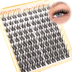 Winifred manga lash clusters natural look 10-16mm for seamless day-to-day lashes
