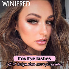 Winifred Russian Strip Lashes flexible band delivers comfortable wear