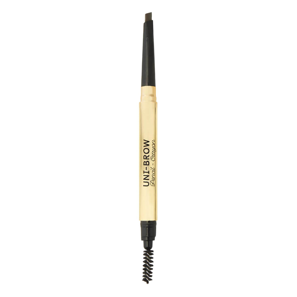 Winky Lux Uni-Brow pencil close-up highlighting the ultra-fine tip for precise strokes.