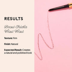 Winky Lux Uni-Brow pencil waterproof longwear keeps brows polished.