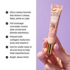 Winky Lux Peeper Perfect swatches demonstrate color correction and brightness.