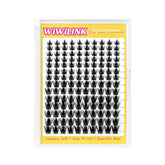 WiWiLINK manga lash clusters 8-18mm create wispy natural spikes for everyday wear.