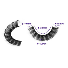 wiwoseo russian-strip-lashes wispy-3d on-eye look demonstrates depth