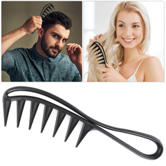 WLLHYF ABS material hair comb is lightweight and durable for travel.
