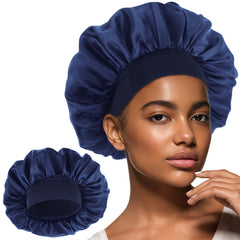 WLLHYF satin nightcap for women delivers soft sheen and gentle friction reduction.