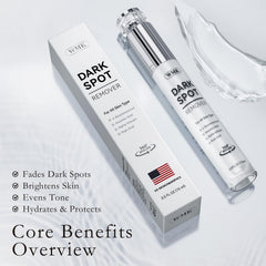 WMK Dark Spot Remover rollerball in action for precise application and reduced waste