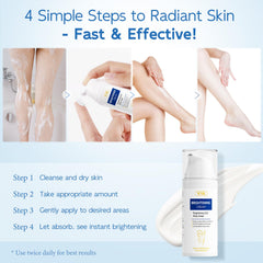 WMK Skin Brightening Cream bikini line care for brighter, balanced skin