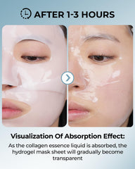 Wokatta mask becomes transparent as it absorbs moisture