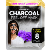 Wonder Family Korean Blackhead Remover Mask application closeup for deep cleansing