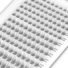 WONSIS lashes display with four size options for versatile eye looks.