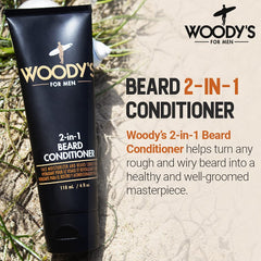 Woodys bottle close-up highlighting vitamin E, panthenol, and Matrixyl for hydration