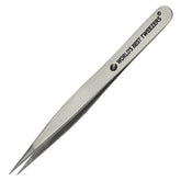 World's Best Tweezers Diamond Tip Tweezer professional closeup demonstrates precise grip.